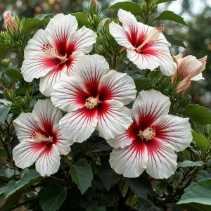 Гибискус Рэд Элеганс купить по цене от 380р. в интернет-магазине «Посадика» с доставкой почтой в в Ковдоре и по всей России – [изображение №1].